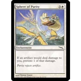 Magic the Gathering Mirrodin Single Sphere of Purity Foil