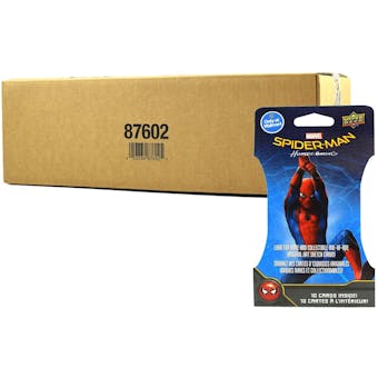 Marvel Spider-Man Homecoming Super Pack 216 Ct. Case (Upper Deck 2017)