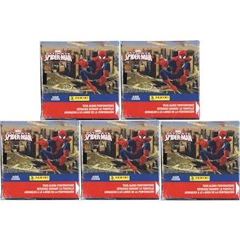 Panini Marvel Ultimate Spider-Man Stickers Box (Lot of 5)