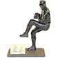 Nolan Ryan Autographed Texas Rangers Bronze Colored Figure #797/1000
