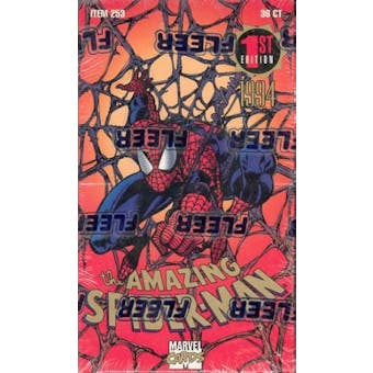 The Amazing Spiderman 1st Edition Hobby Box (1994 Fleer)