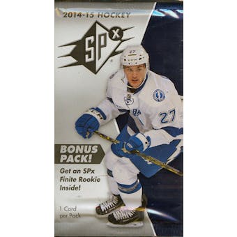 2014/15 Upper Deck SPx Hockey Hobby Bonus Pack