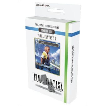 Final Fantasy TCG: X Wind and Water Starter 6-Deck Box