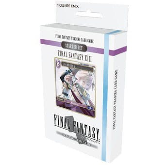 Final Fantasy TCG: XIII Ice and Lightning Starter 6-Deck Box