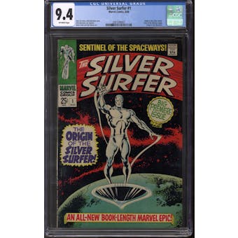 Silver Surfer #1 CGC 9.4 (OW) *2007294007*