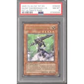Yu-Gi-Oh Flaming Eternity 1st Edition Silent Swordsman Lv5 FET-EN008 Ultimate Rare PSA 8