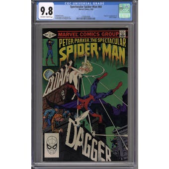 Spectacular Spider-Man #64 CGC 9.8 (OW-W) *3756020006*