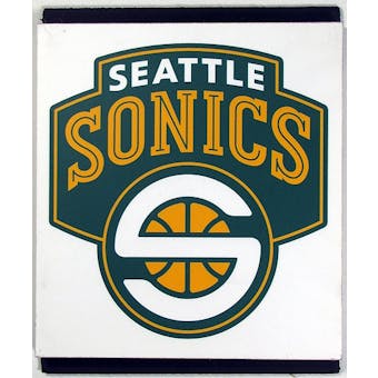 Seattle Sonics 2004 NBA Draft Board Team Logo Panels