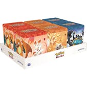 Pokemon Stacking Tin (Fighting/Fire/Darkness) 6-Tin Case (Presell)