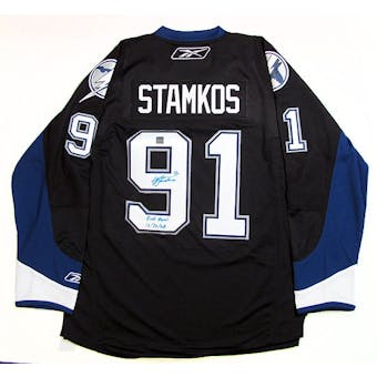 Steven Stamkos Autographed Tampa Bay Lightning Jersey (Frameworth COA)