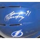 Steven Stamkos Autographed Tampa Bay Lightning Blue Mini-Helmet (UDA)