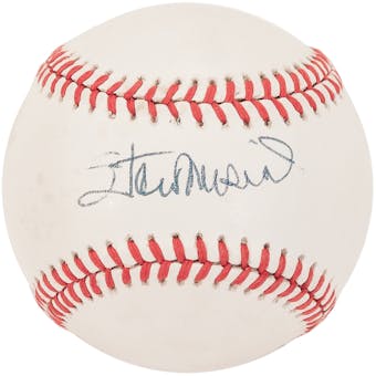 Stan Musial Autographed St Louis Cardinals National League MLB Baseball (JSA COA)