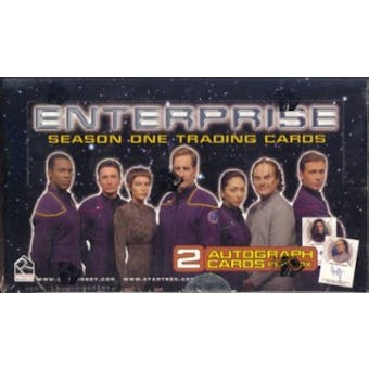 Star Trek Enterprise Season 1 Trading Cards Box (Rittenhouse 2002)