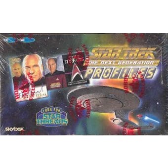 Star Trek The Next Generation Profiles Hobby Box (2000 Skybox)