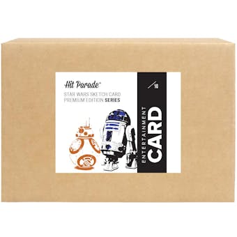 2024 Hit Parade Star Wars Sketch Card Premium Edition Series 3 Hobby 10-Box Case - Darth Vader