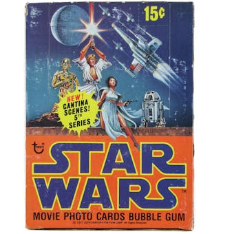 Star Wars 5th Series Wax Box (Topps 1978)