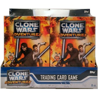 Topps Star Wars TCG Clone Wars Adventures Starter Box