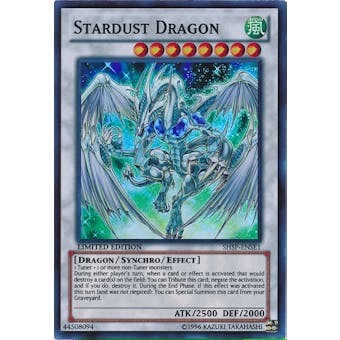 Yu-Gi-Oh Shadow Specters Special Edition Promo Single Stardust Dragon - NEAR MINT (NM)