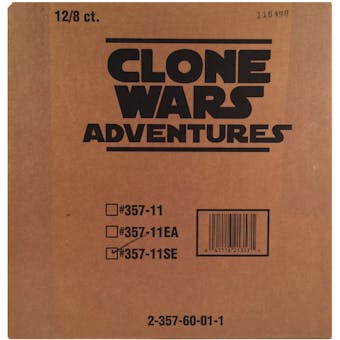 Topps Star Wars TCG Clone Wars Adventures Starter 12-Box Case
