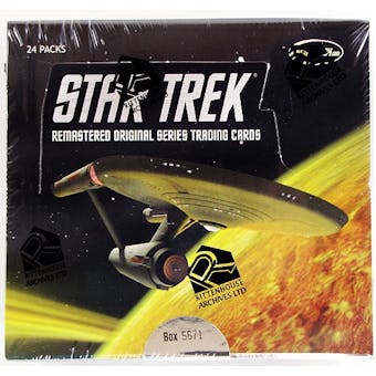 Star Trek Remastered Original Series Trading Cards Box (Rittenhouse 2011)