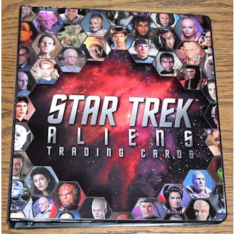 Star Trek Aliens Trading Cards Album/Binder
