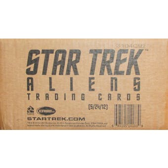 Star Trek: Aliens Trading Cards 12-Box Case (Rittenhouse 2014)