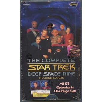 Star Trek Complete Deep Space 9 Trading Cards Box (Rittenhouse 2007)