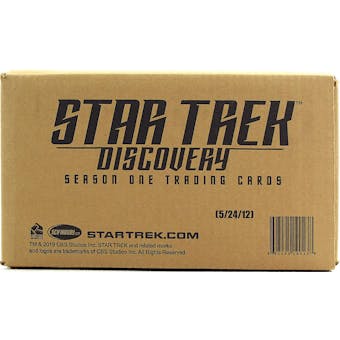 Star Trek Discovery Season One Trading Cards 12-Box Case (Rittenhouse 2019)