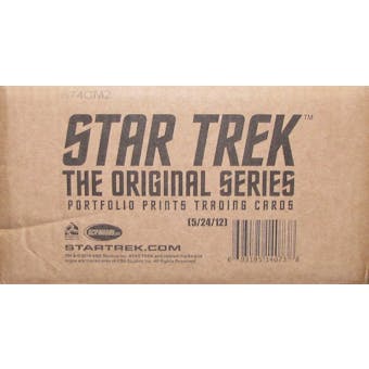 Star Trek: The Original Series Portfolio Prints 12-Box Case (Rittenhouse 2014)