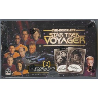 Star Trek The Complete Voyager Trading Cards Box (Rittenhouse 2002)