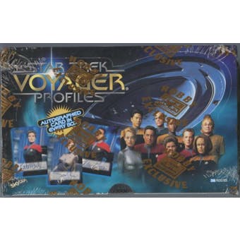 Star Trek Voyager Profiles Hobby Box (1998 Skybox)