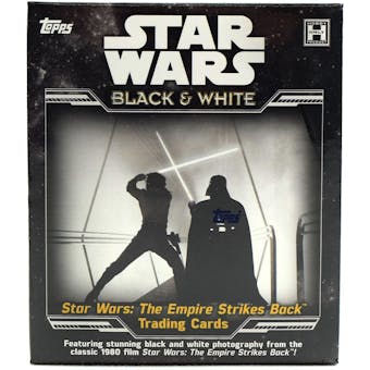 Star Wars: The Empire Strikes Back Black & White Hobby Box (Topps 2019)