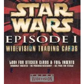 Star Wars Episode I Widevision Trading Card Box (Topps)