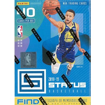 2018/19 Panini Status Basketball 8-Pack Blaster Box (Blue)