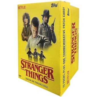 Stranger Things Trading Cards 10-Pack Blaster Box (Topps 2018)