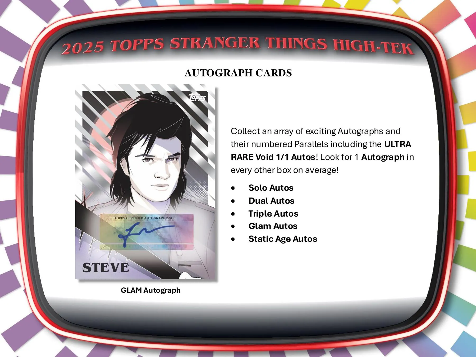 2025 Topps Stranger Things High Tek Hobby Box | DA Card World