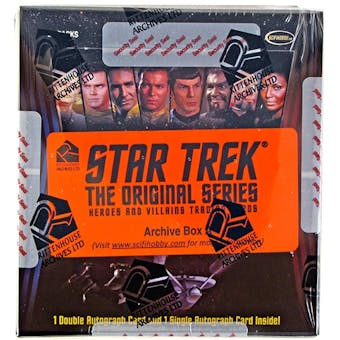 Star Trek: The Original Series Heroes & Villains Archives Box (Rittenhouse 2013)