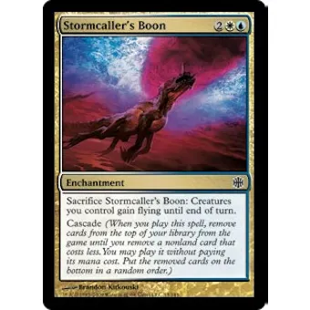 Magic the Gathering Alara Reborn Single Stormcaller's Boon Foil