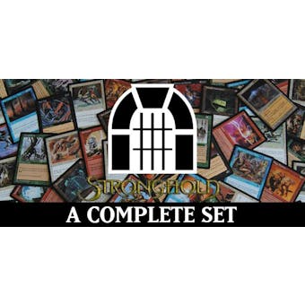 Magic the Gathering Stronghold 143 Card Complete Set NEAR MINT (NM)