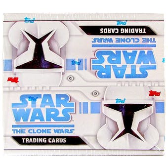 Star Wars Clone Wars Hobby Box (2008 Topps)