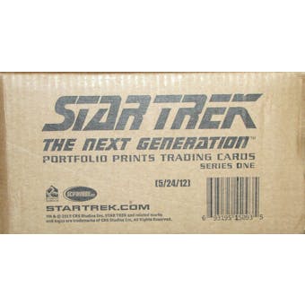 Star Trek: The Next Generation Portfolio Prints 12-Box Case (Rittenhouse 2015)