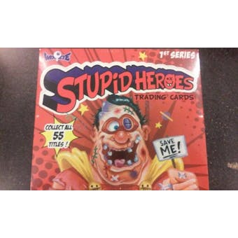 Stupid Heroes Series 1 Trading Cards Box (Wax Eye 2014)
