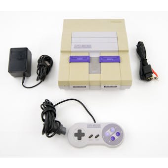 Super Nintendo (SNES) System Loose W/ 1 Controller