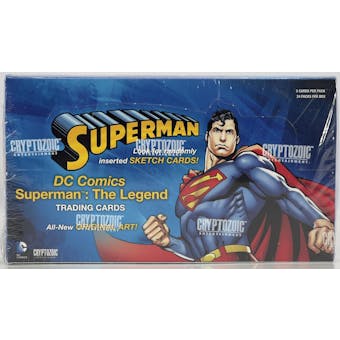 Superman: The Legend Trading Cards Box (Cryptozoic 2013)