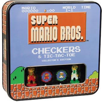 Super Mario Bros. Checkers & Tic-Tac-Toe Collector's Edition (USAopoly)