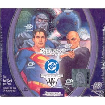 Vs System DC Superman: Man of Steel Booster Box