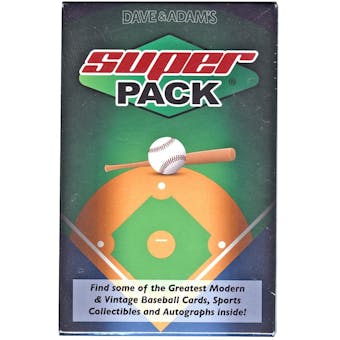 2015 Super Break Super Pack Baseball Hobby Box