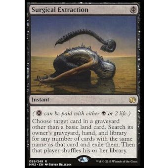 Magic the Gathering Modern Masters 2015 Edition Single Surgical Extraction Foil NEAR MINT (NM)