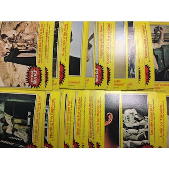 1977 Topps Star Wars Series 3 (Yellow) Complete Trading Card Set