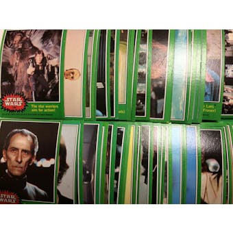 1977 Topps Star Wars Series 4 (Green) Complete Trading Card Set